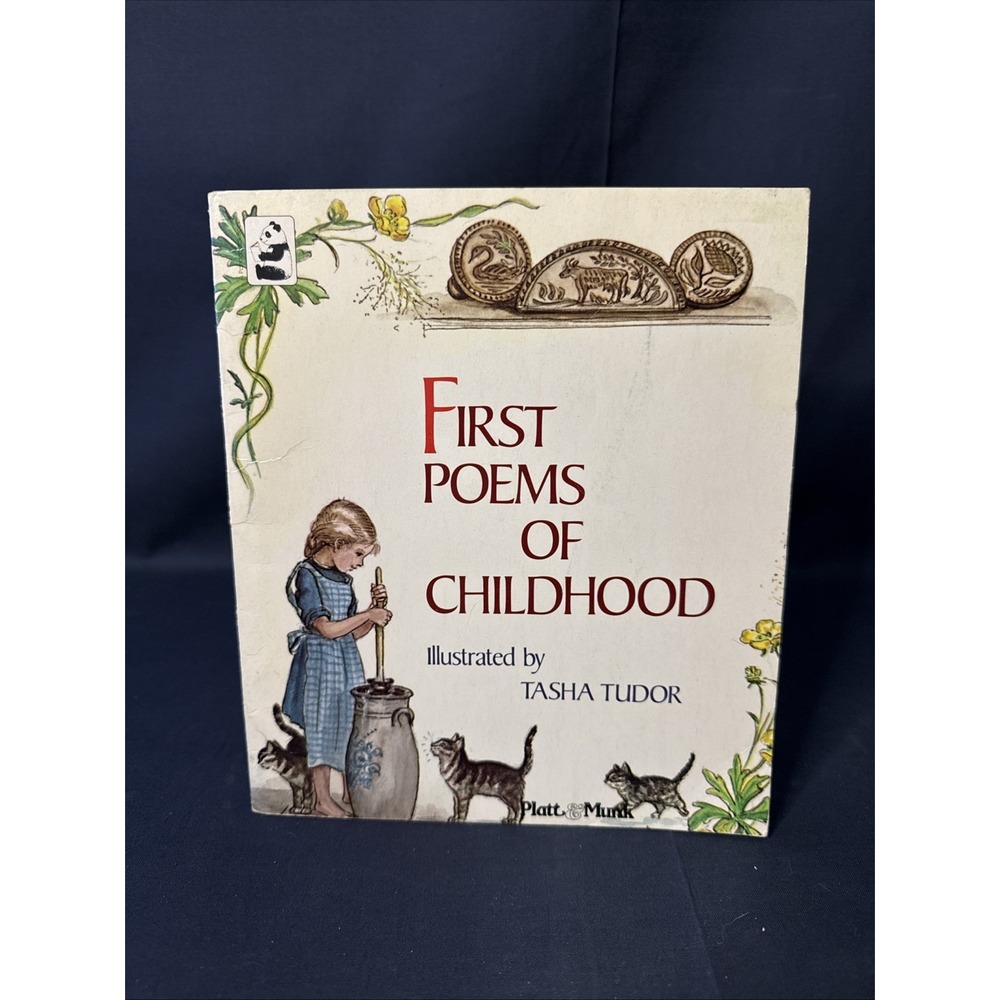 First Poems of Childhood by Tasha Tudor | 1967 Vintage Platt & Munk Book